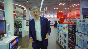 Поздравление Президента М.Видео с 25-летием компании